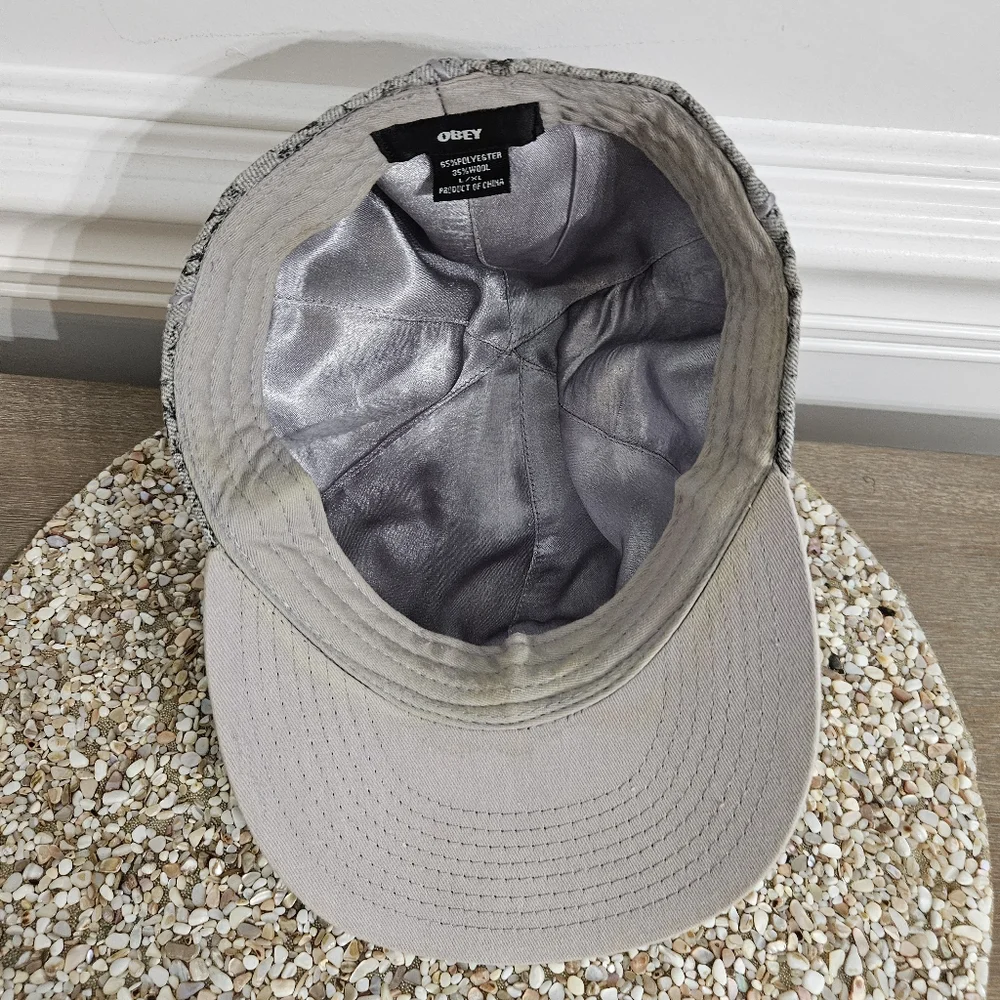 OBEY PROPAGANDA Rare vintage 6 panel ballcap Sz L/XL - Picture 5 of 14